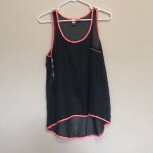 Nordstrom rack blue tank top with tags.